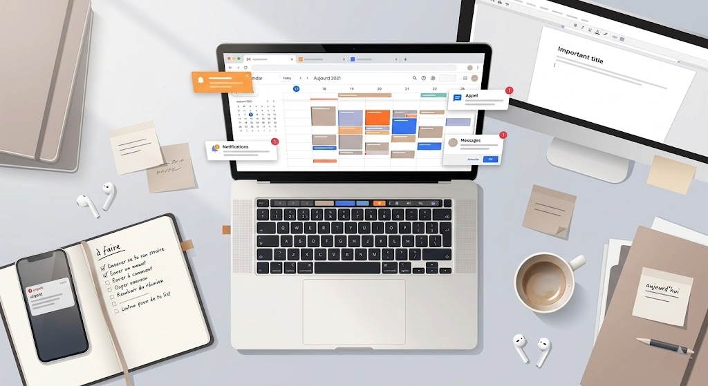 Agenda freelance saturé : le paradoxe d'un planning plein mais inefficace